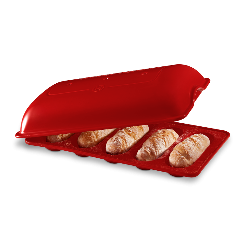 Emily Henry Broodbakvorm Baguettes mini Grand Cru 39 X 23 cm Emily Henry Broodbakvorm Baguettes mini Grand Cru 39 X 23 cm